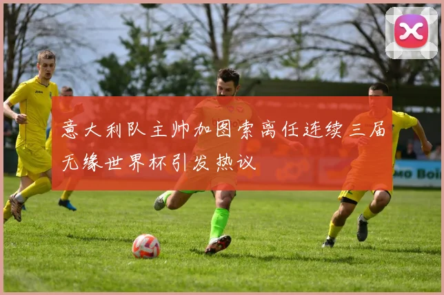 意大利队主帅加图索离任连续三届无缘世界杯引发热议